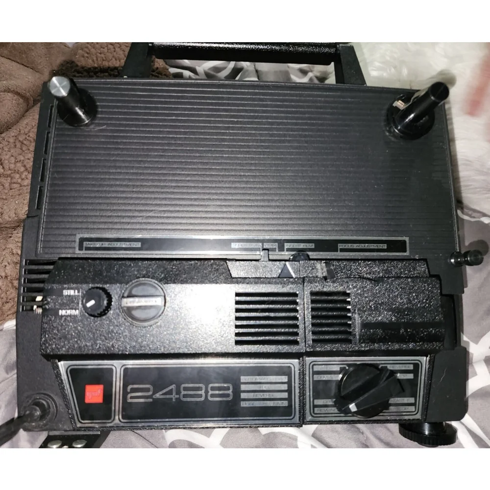 Vintage GAF 2488 6251-102 Dual 8 Automatic movie projector